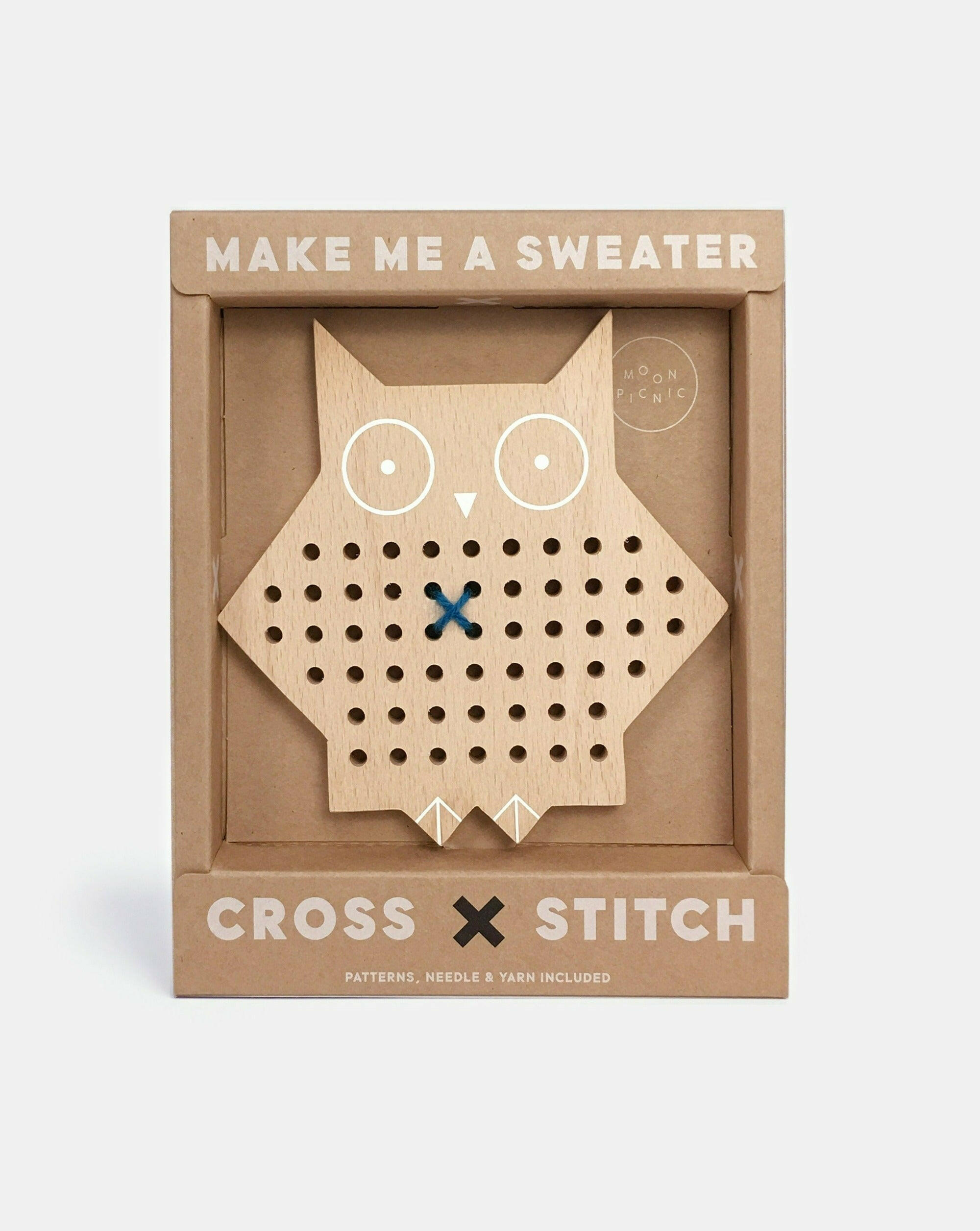 Cross Stitch Friends – Owl Crafts Moon Picnic