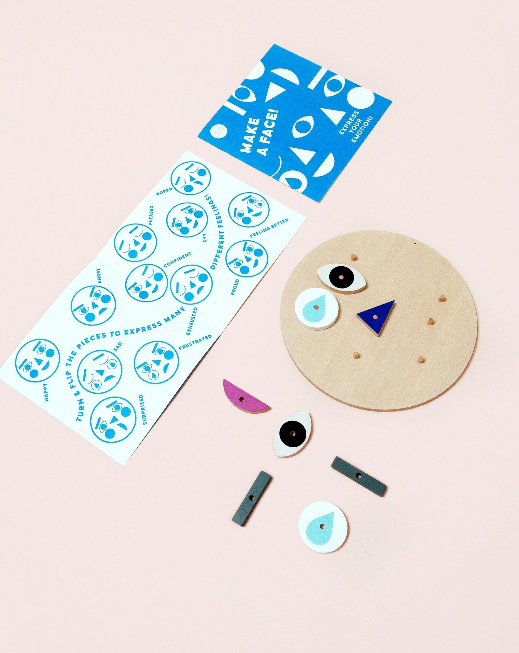 Make a Face Kids Toys Moon Picnic