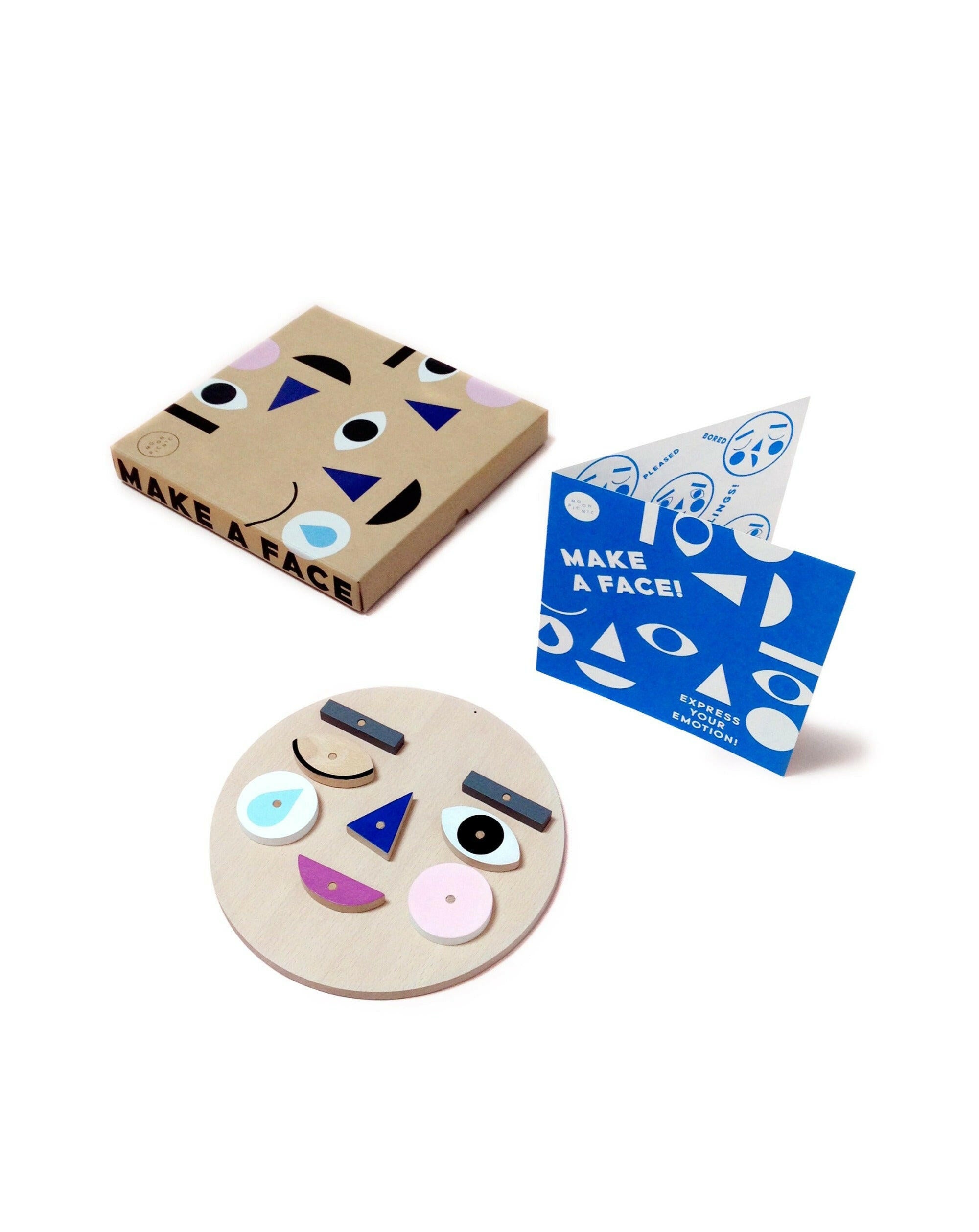 Make a Face Kids Toys Moon Picnic