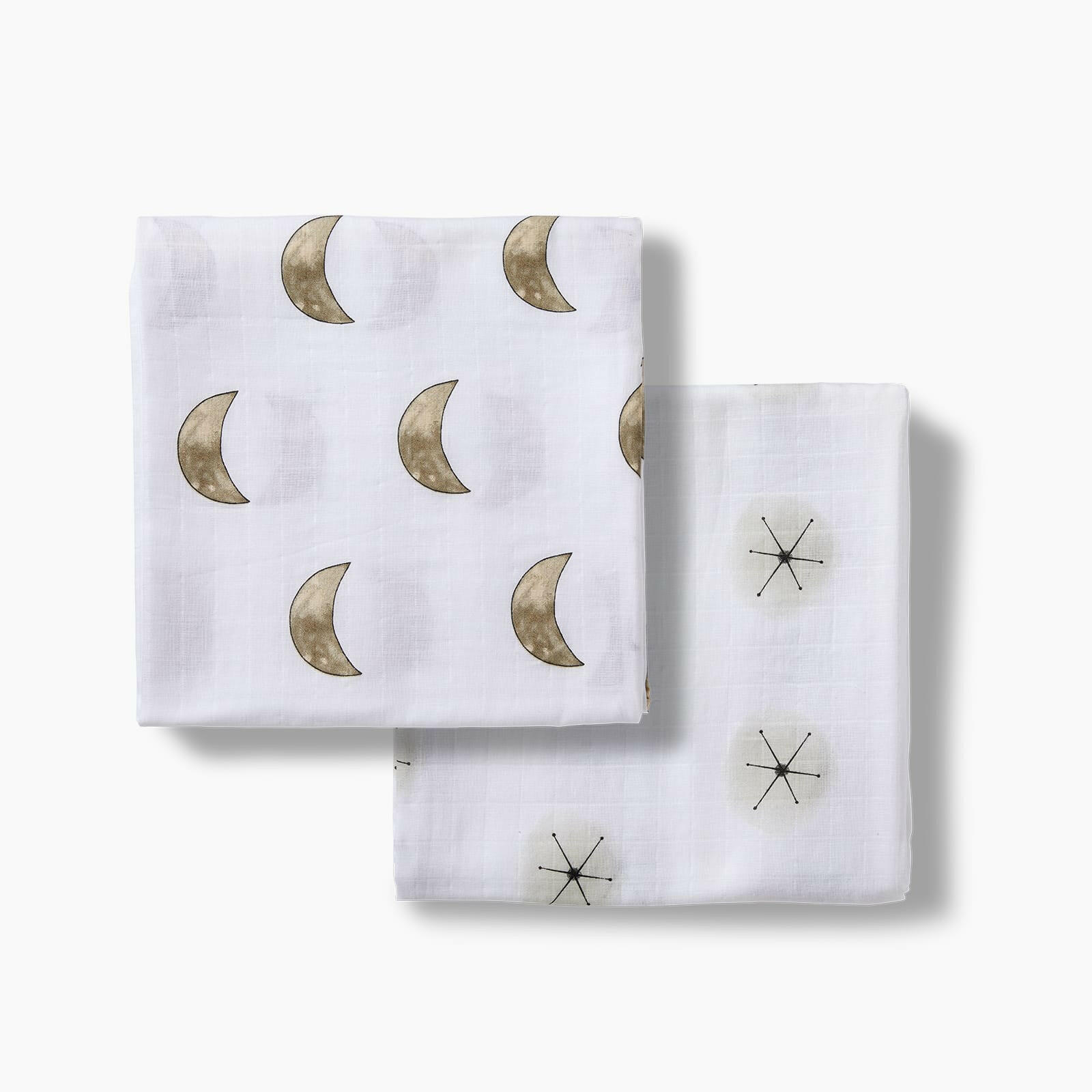 2-pack mix & match swaddle blanket SWADDLE BLANKET Moonjax® moon stardust
