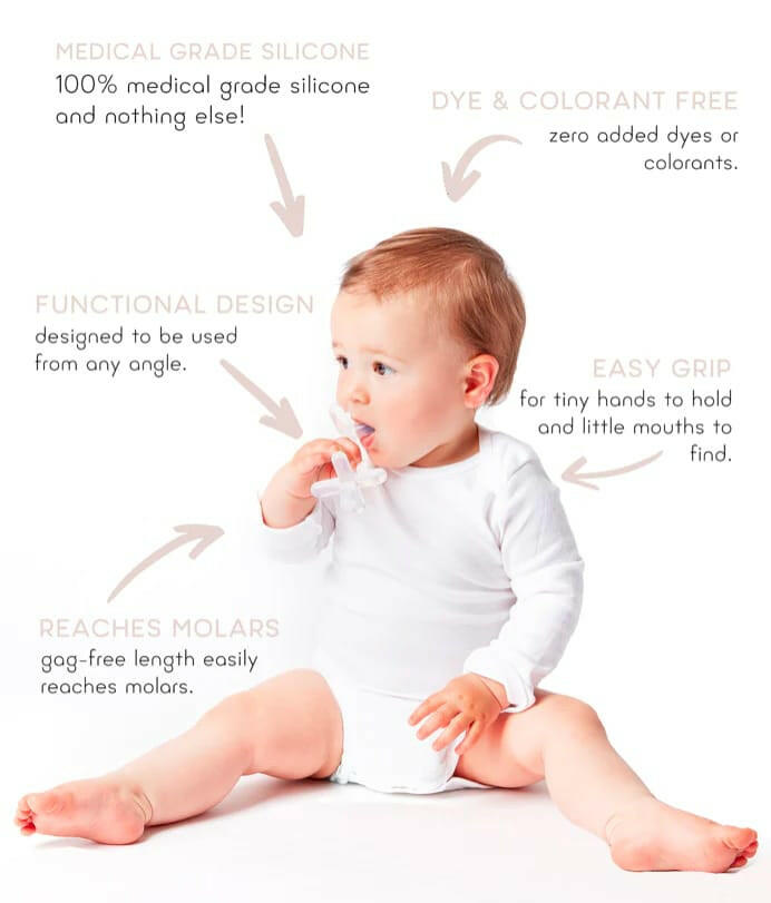 The best baby teethers: 2-pack mix & match TEETHER Moonjax®