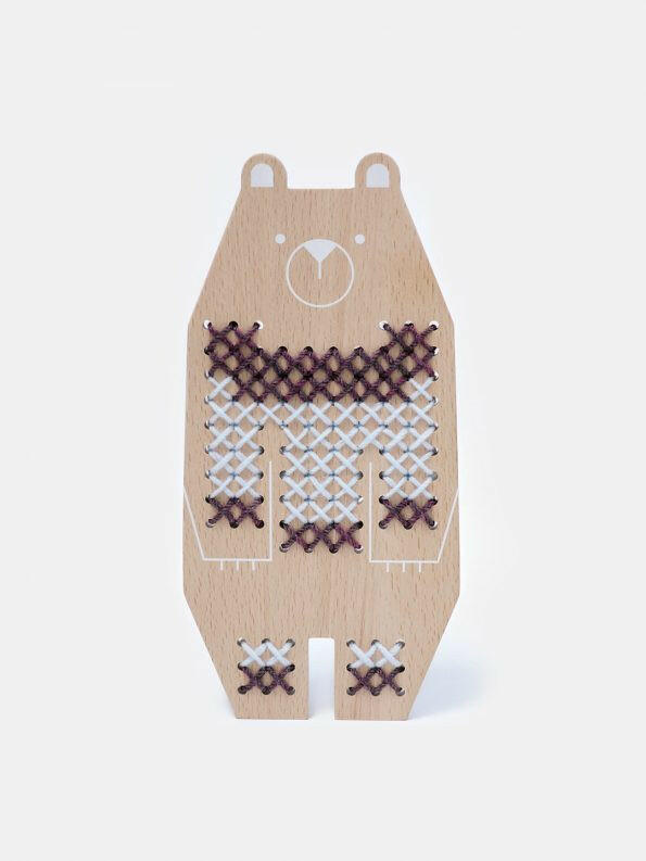 Cross Stitch Friends - Bear Children's Toy Moon Picnic