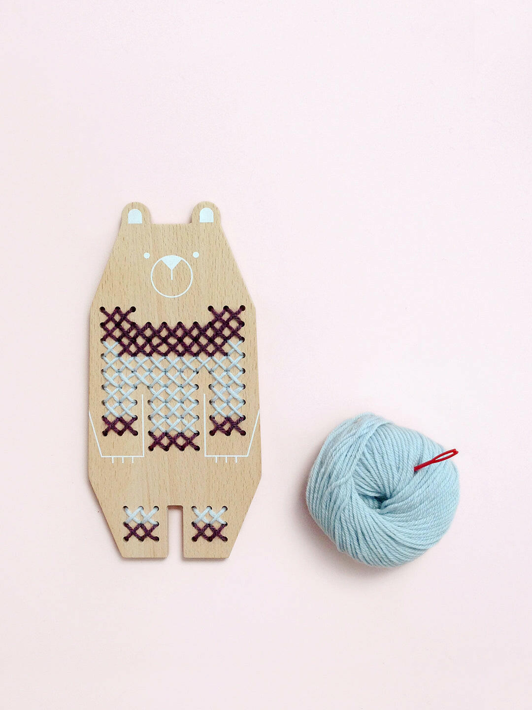 Cross Stitch Friends - Bear Children's Toy Moon Picnic