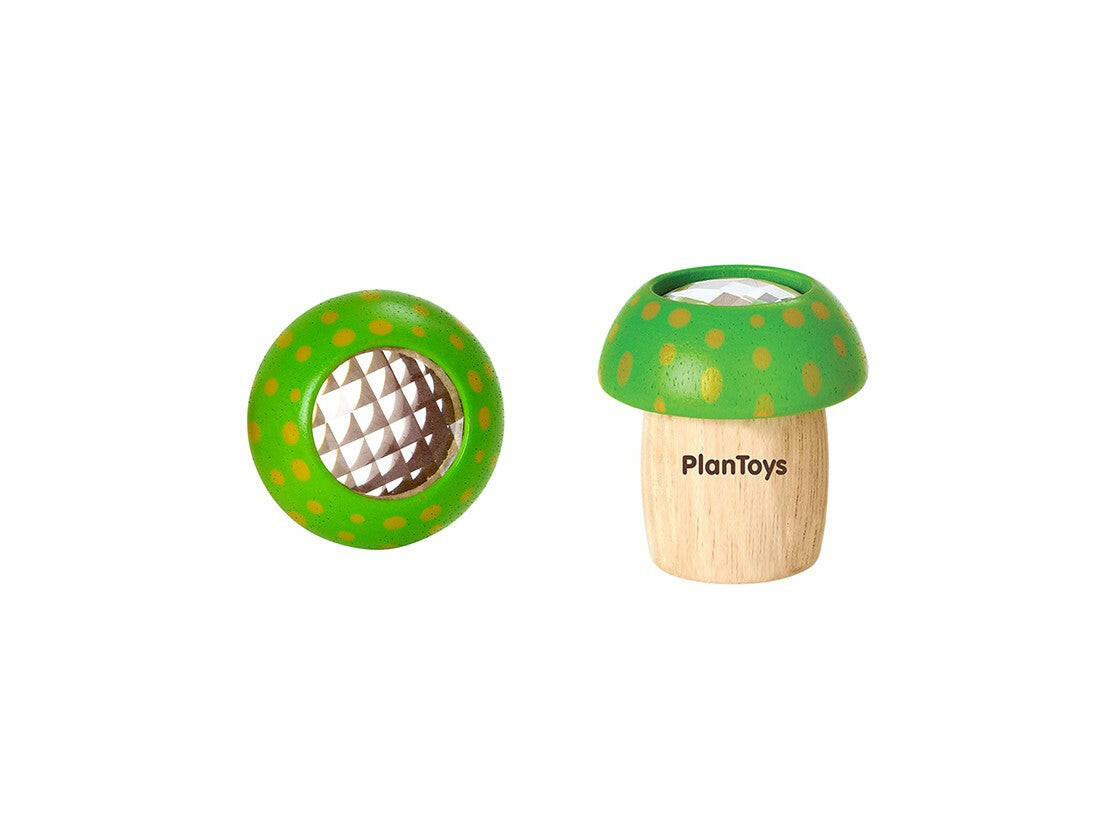 Mushroom Kaleidoscope Pretend Play PlanToys Green