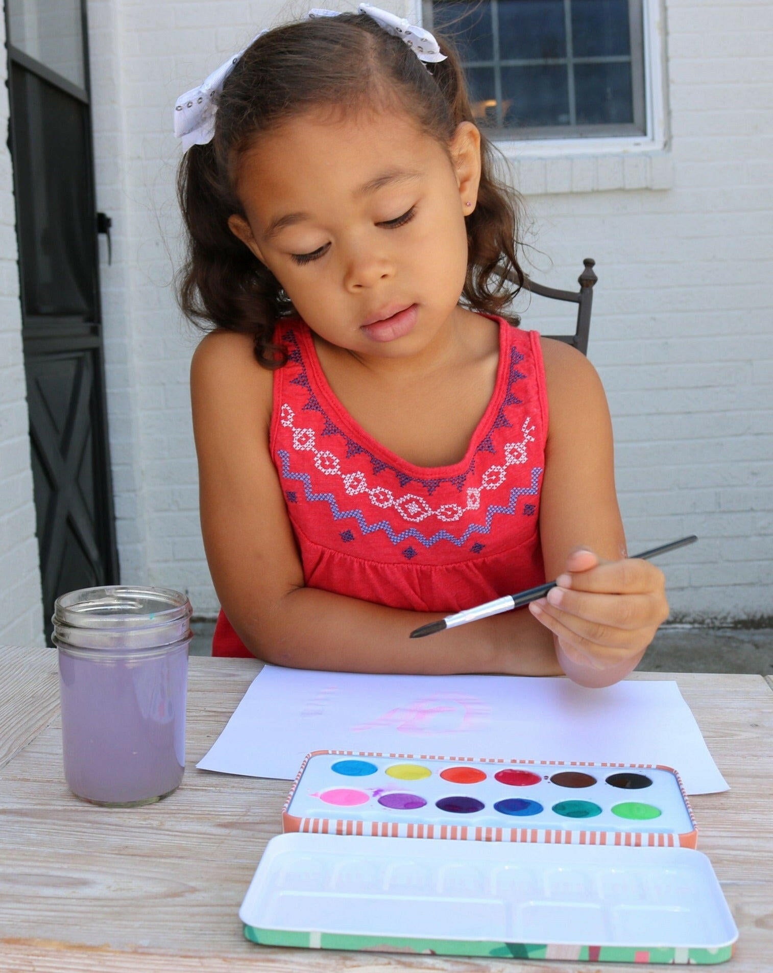 Mushroom 12-pod Watercolor Set Arts & Crafts eeboo