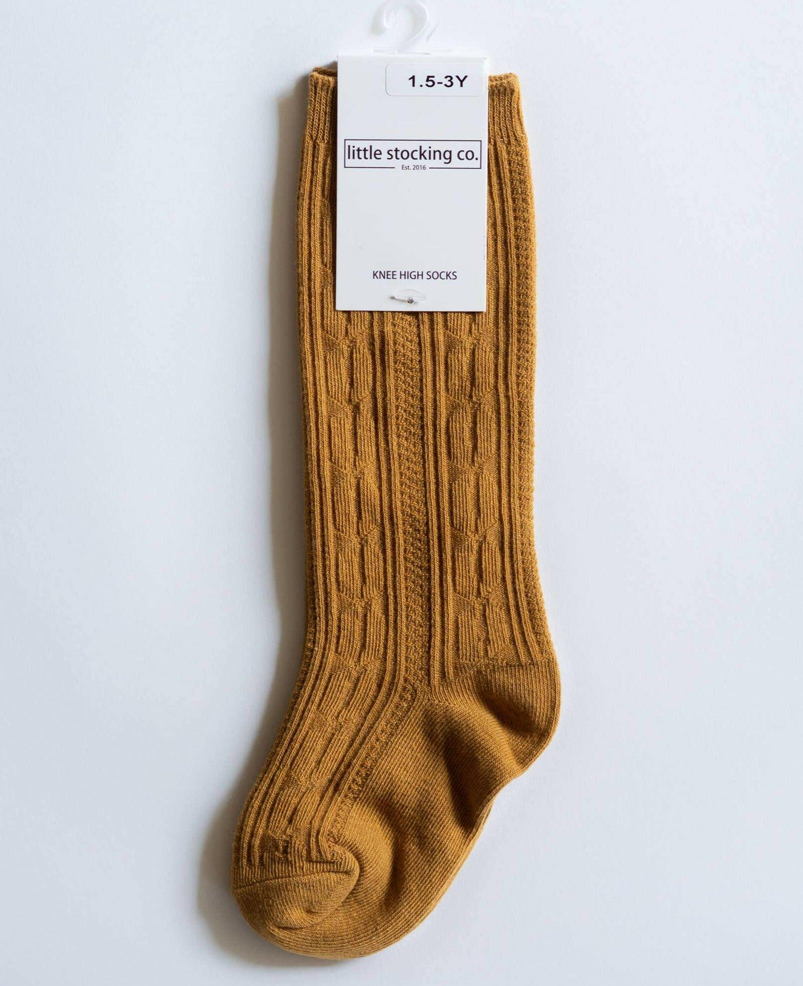 Mustard Knee High Socks Socks Little Stocking Co 6/18M Mustard