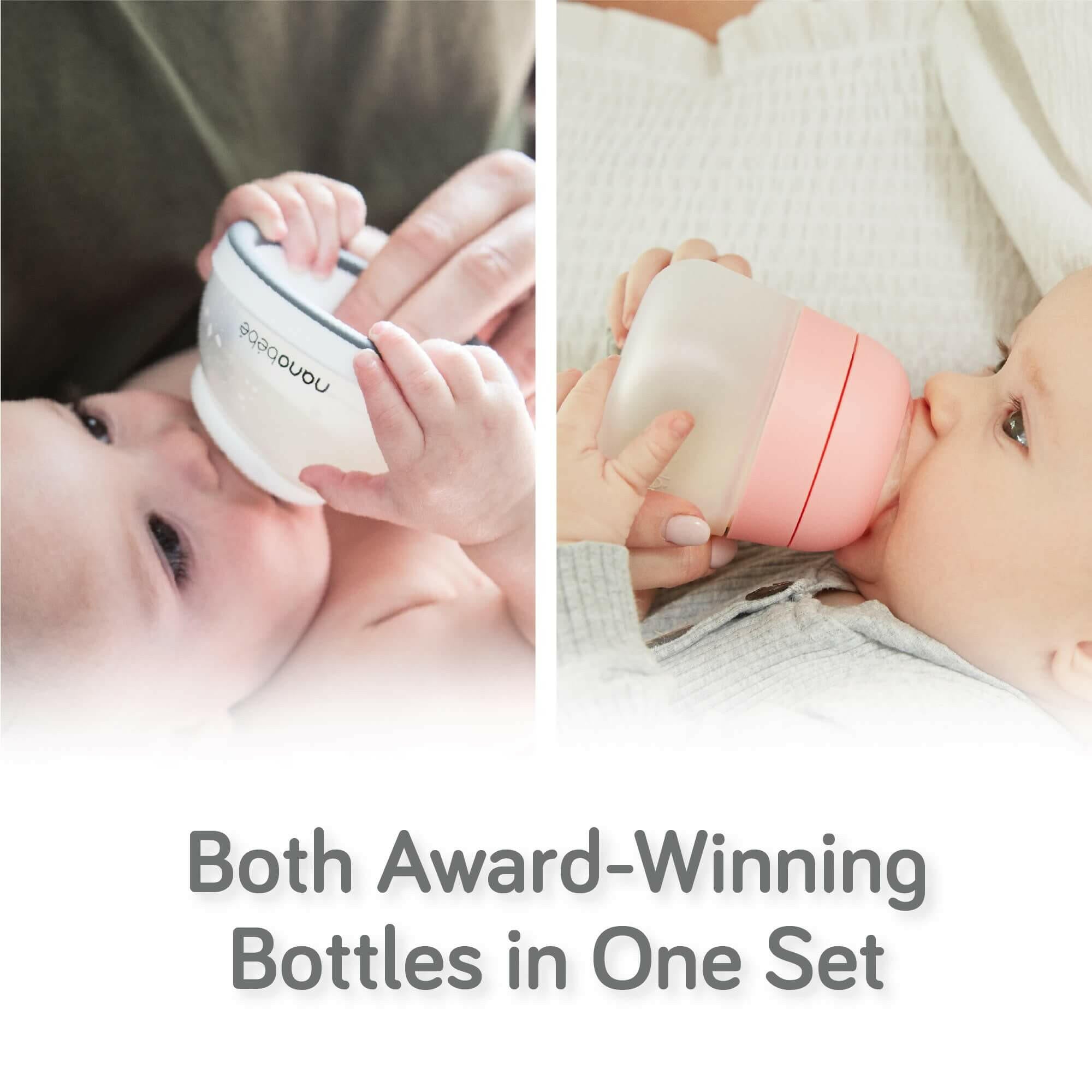 Ultimate Newborn Baby Bottle Feeding Set Baby Gift Sets Nanobébé US
