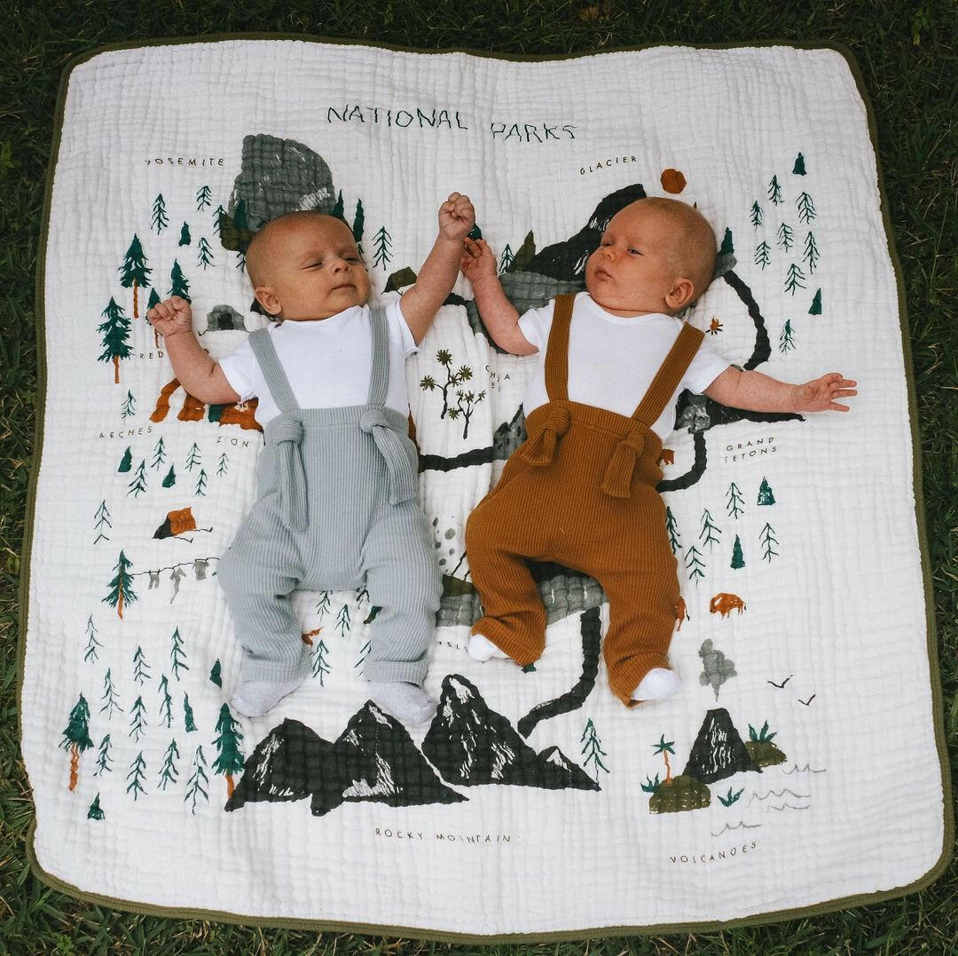 National Parks Quilt Baby Essentials Clementine Kids