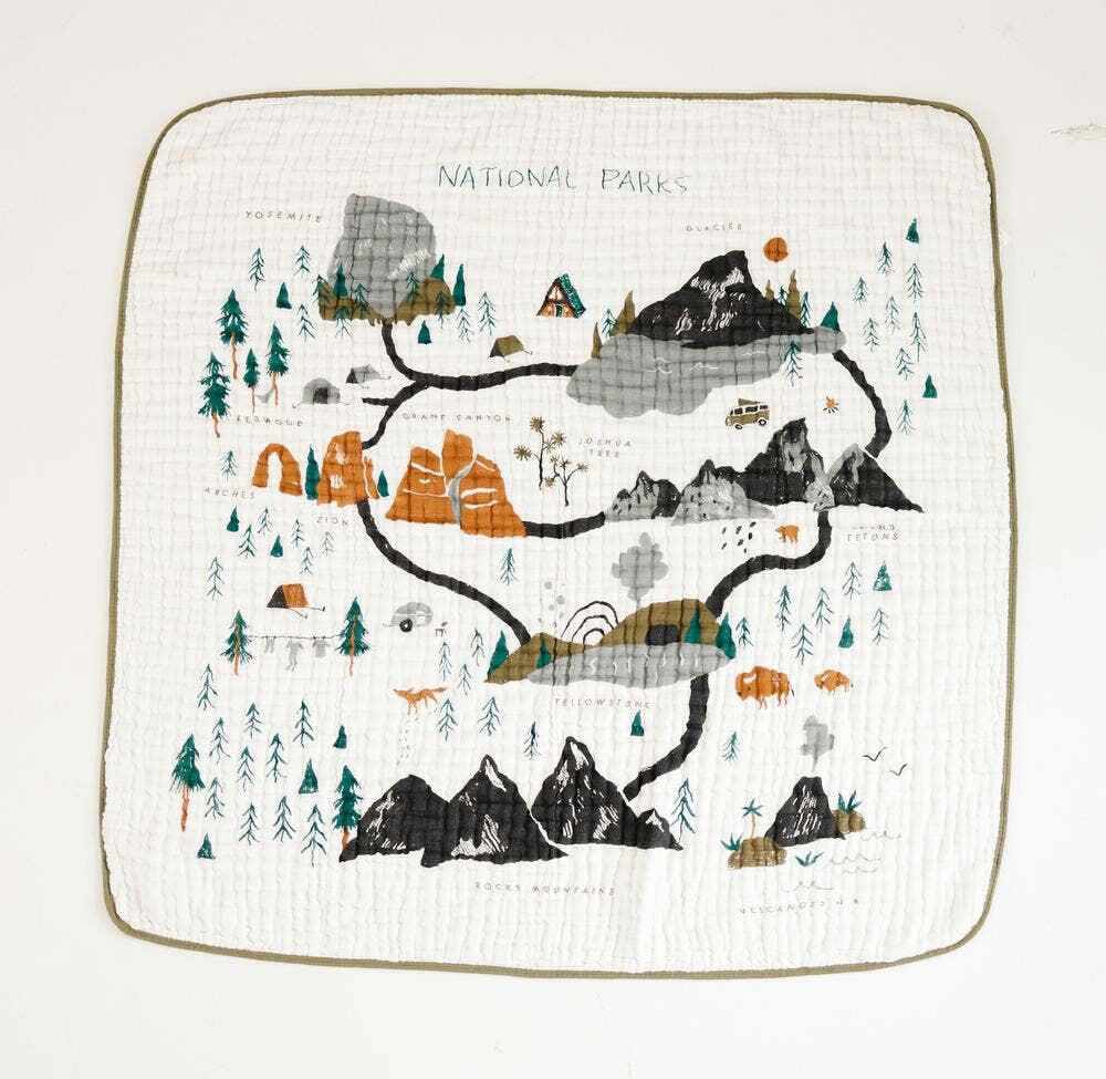 National Parks Quilt Baby Essentials Clementine Kids