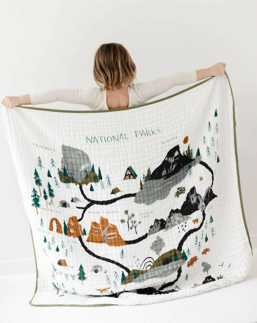 National Parks Quilt Baby Essentials Clementine Kids