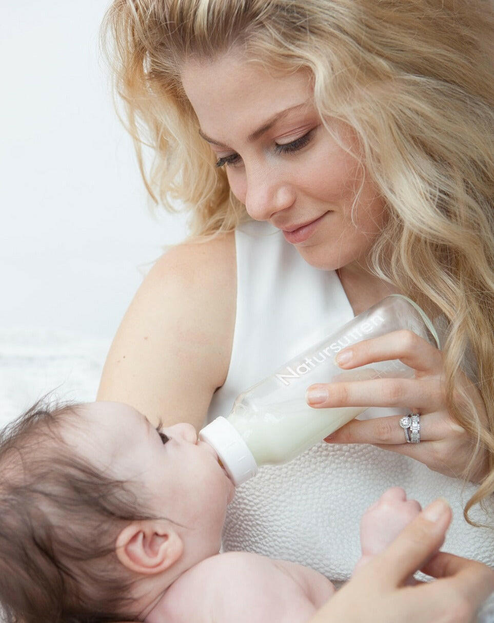 Natursutten® Glass Baby 8oz Bottles - 2 Pack Feeding Natursutten®