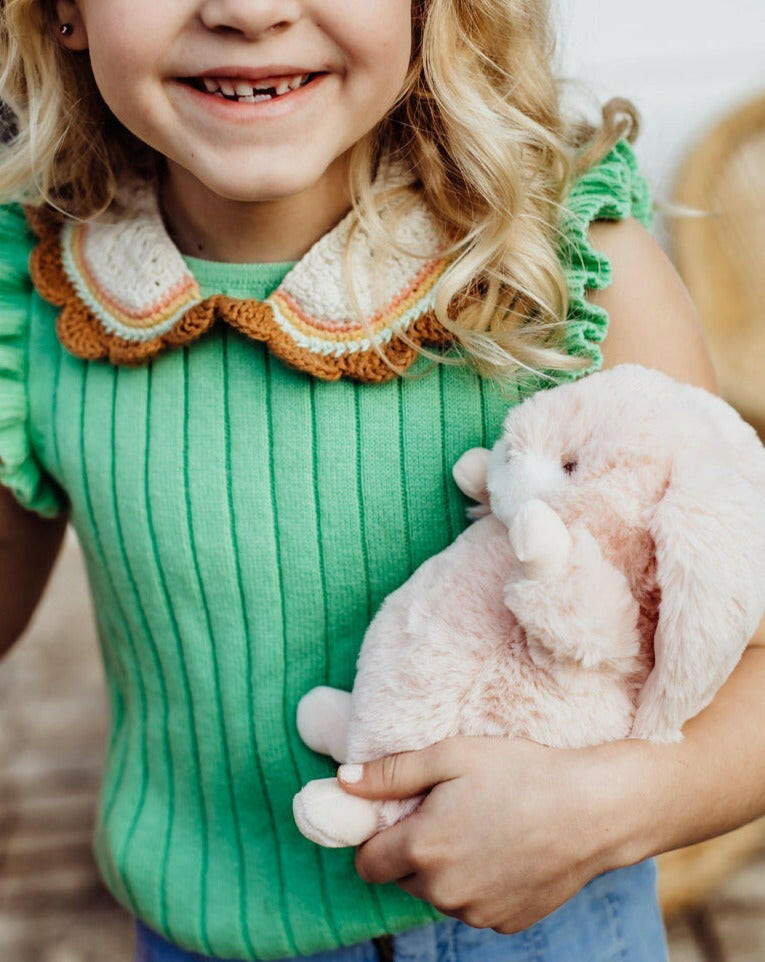 Tiny Nibble Pink Stuffies Bunnies by the Bay