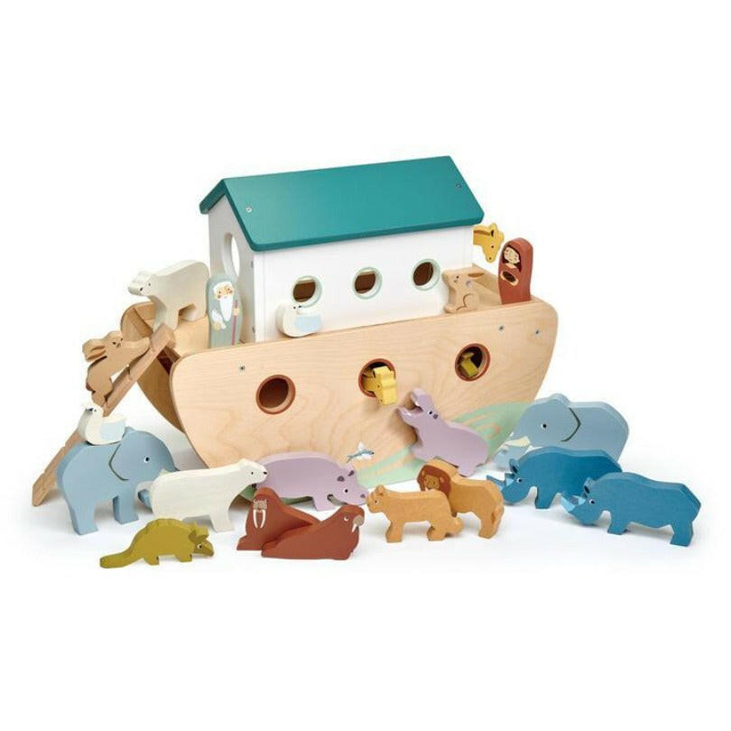 Noah's Wooden Ark Wooden Toys Tender Leaf