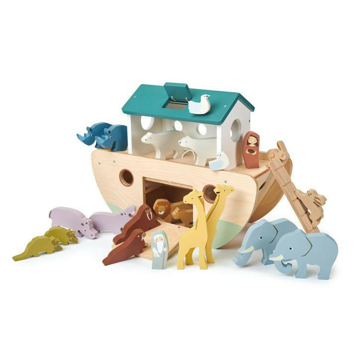Noah's Wooden Ark Wooden Toys Tender Leaf