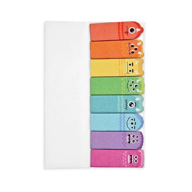 Note Pals Sticky Note Tabs - Monster Pals Art Supplies OOLY - Art & School Supplies