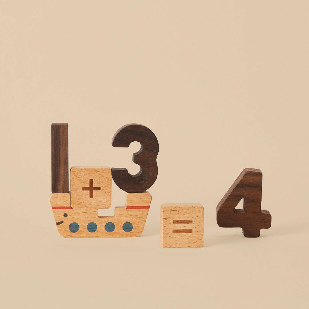 Numbers Wooden Play Blocks Blocks Oioiooi