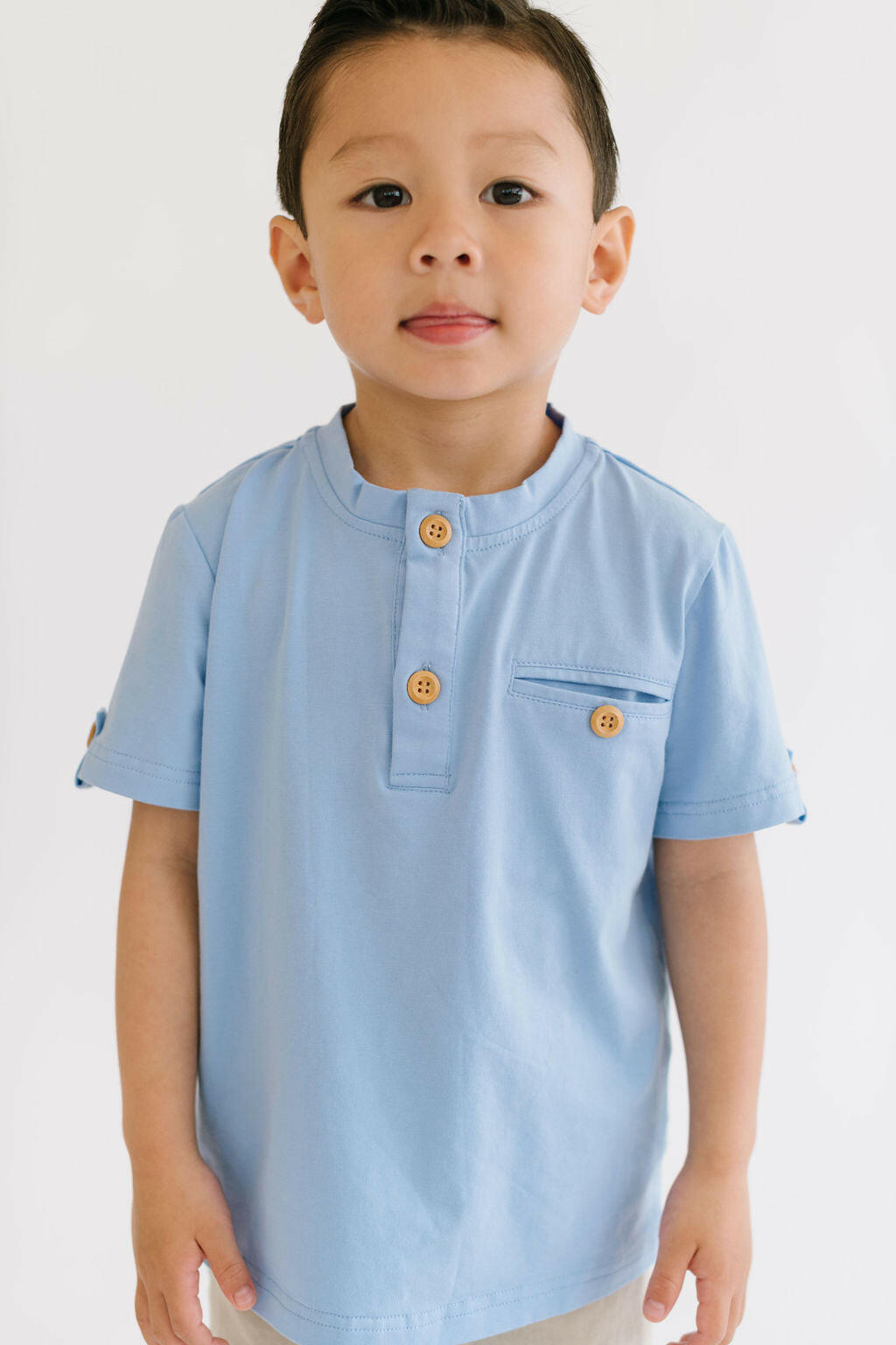 Alex Tee in Baby Blue Ollie Jay
