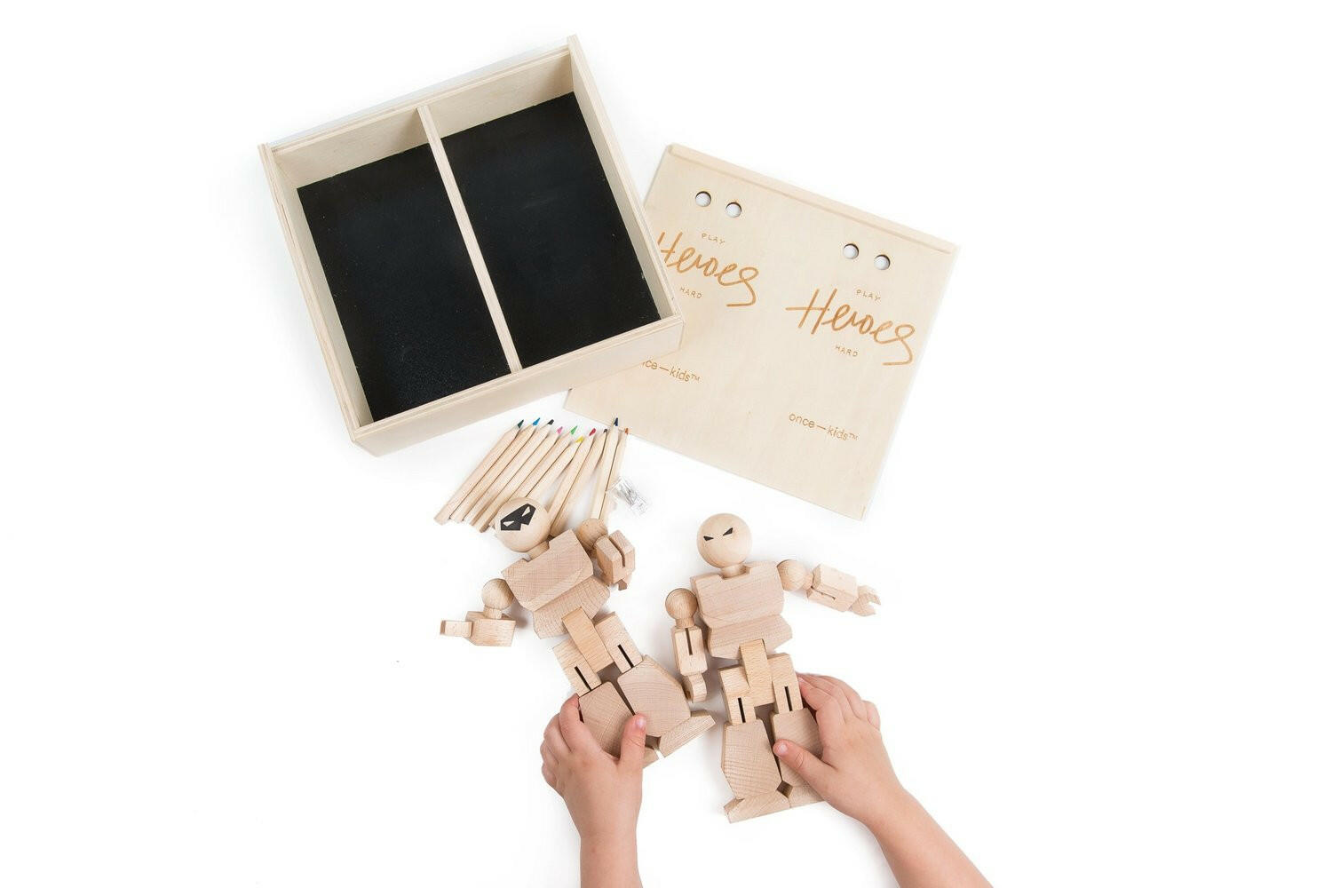 Playhard Hero Factory - DIY Set 2 Blocks Once Kids