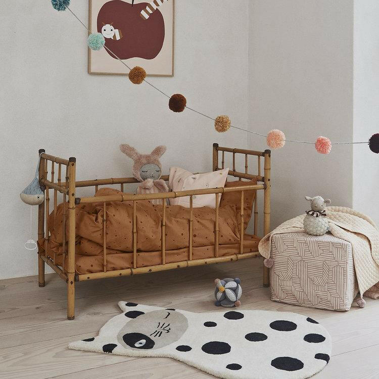 Dot Bedding - Junior - Caramel OYOY