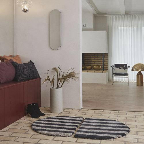 Fomu Rug - Offwhite / Anthracite Rugs OYOY