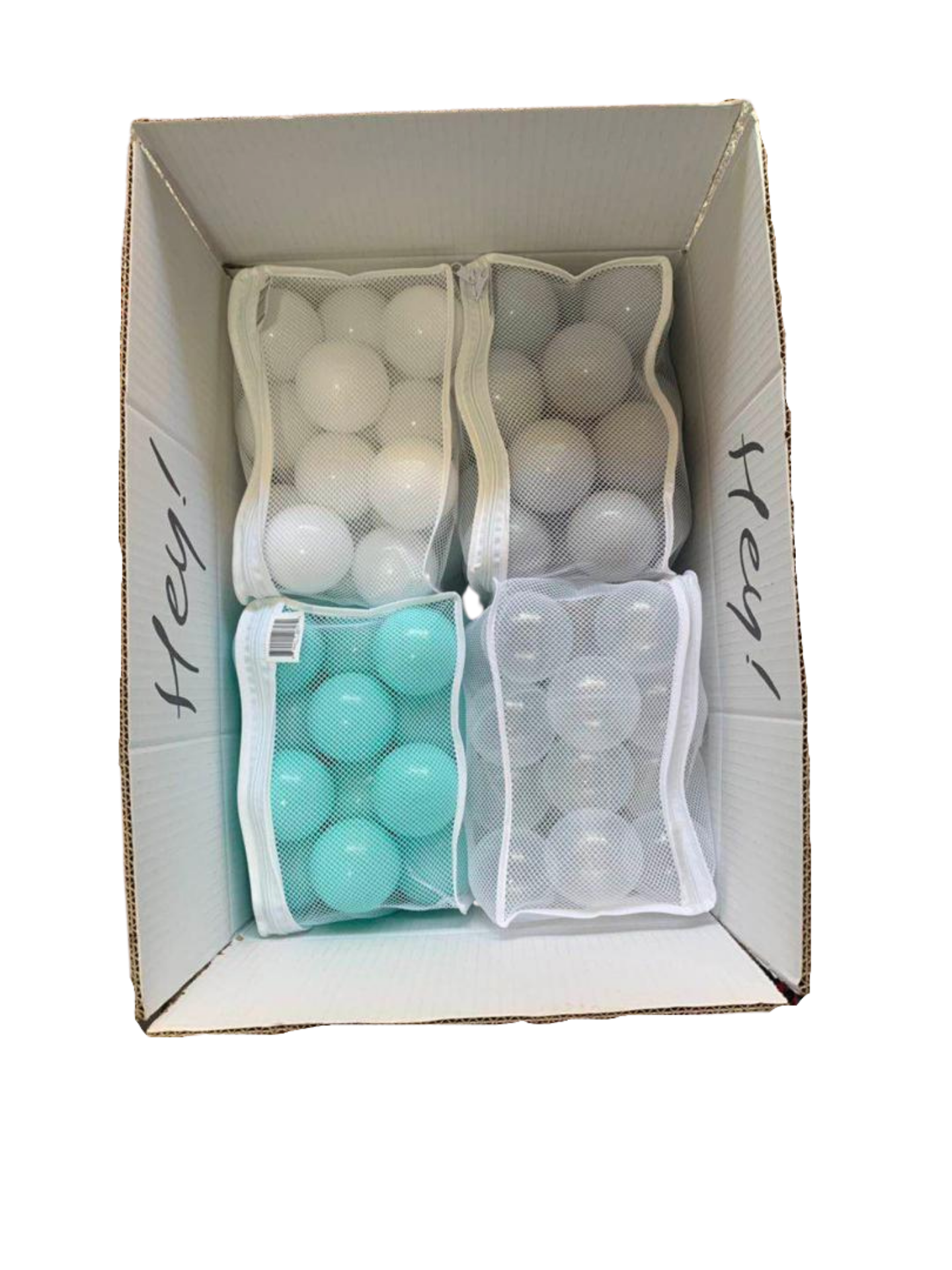 OCEAN MIX (200 pcs) - Aqua, Stone, Water, Porcelain Accessories > Pit Balls Little Big Playroom
