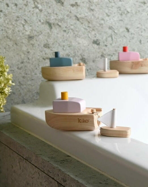 Ofune Wind Up Boat Bath Toys kiko+ and gg*