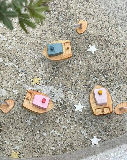 Ofune Wind Up Boat Bath Toys kiko+ and gg*