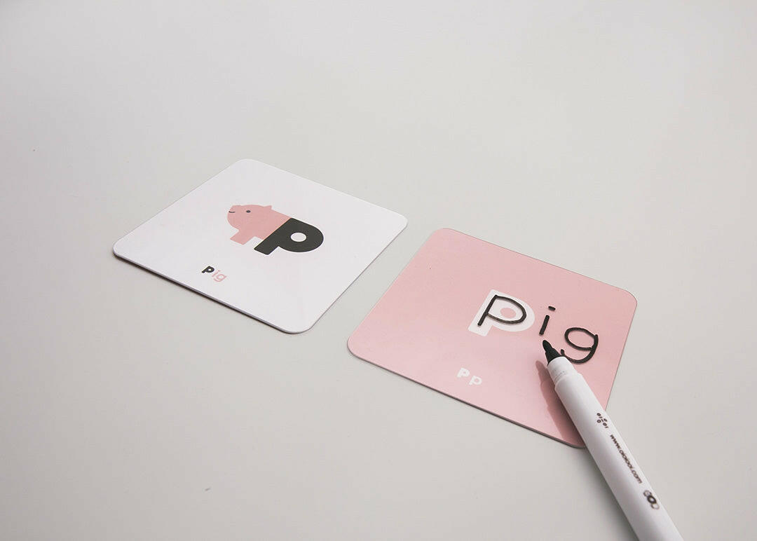 Oioiooi Alphabet Cards Kids Toys Oioiooi