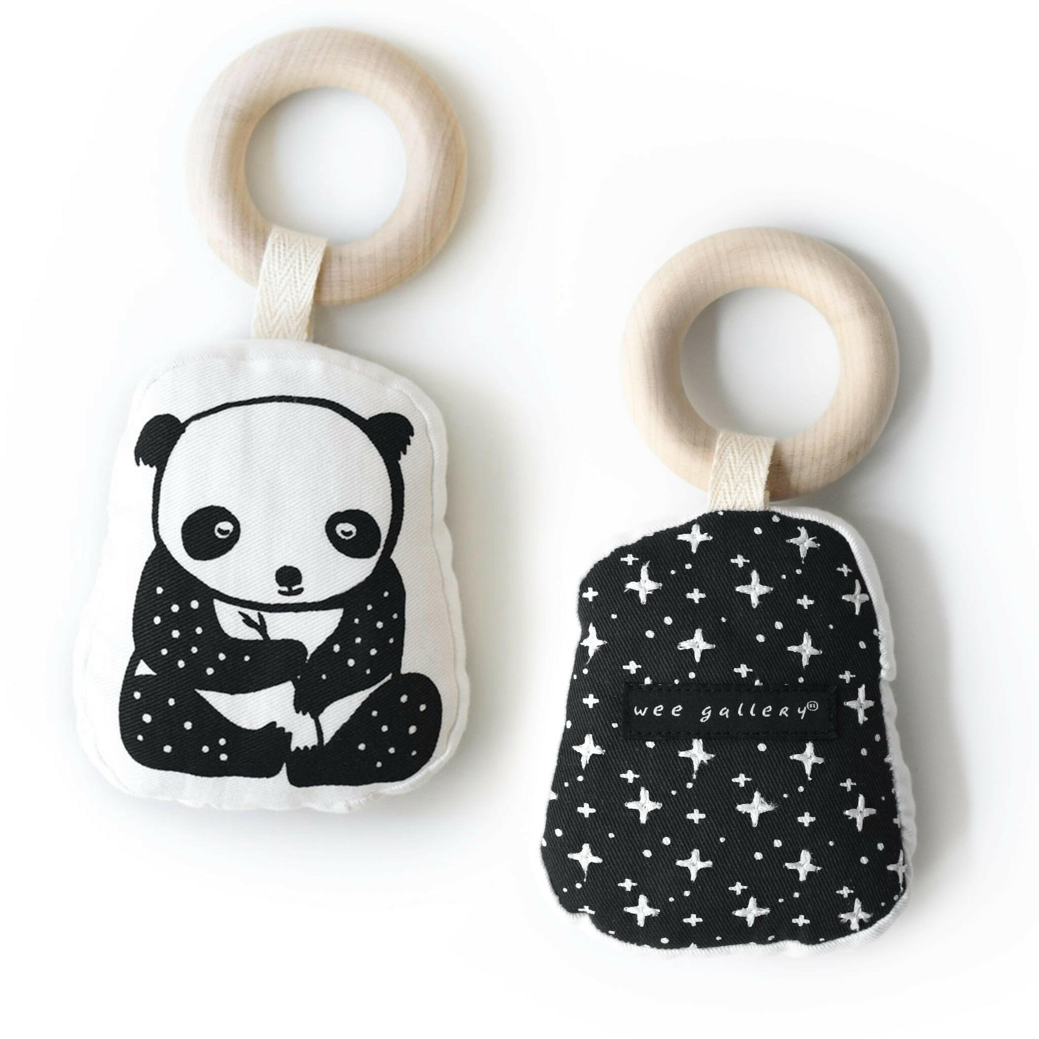 Organic Teether - Panda Teethers Wee Gallery