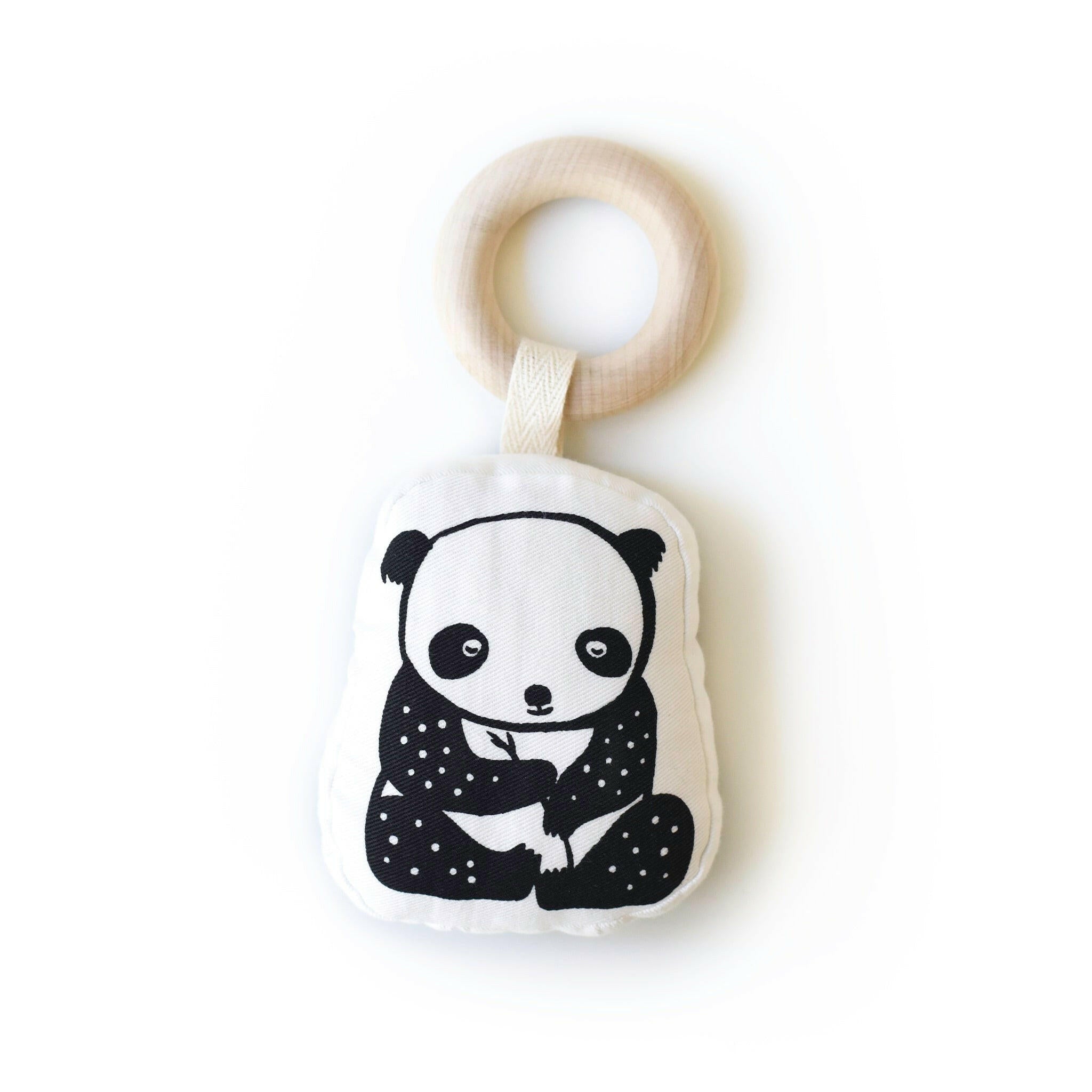 Organic Teether - Panda Teethers Wee Gallery
