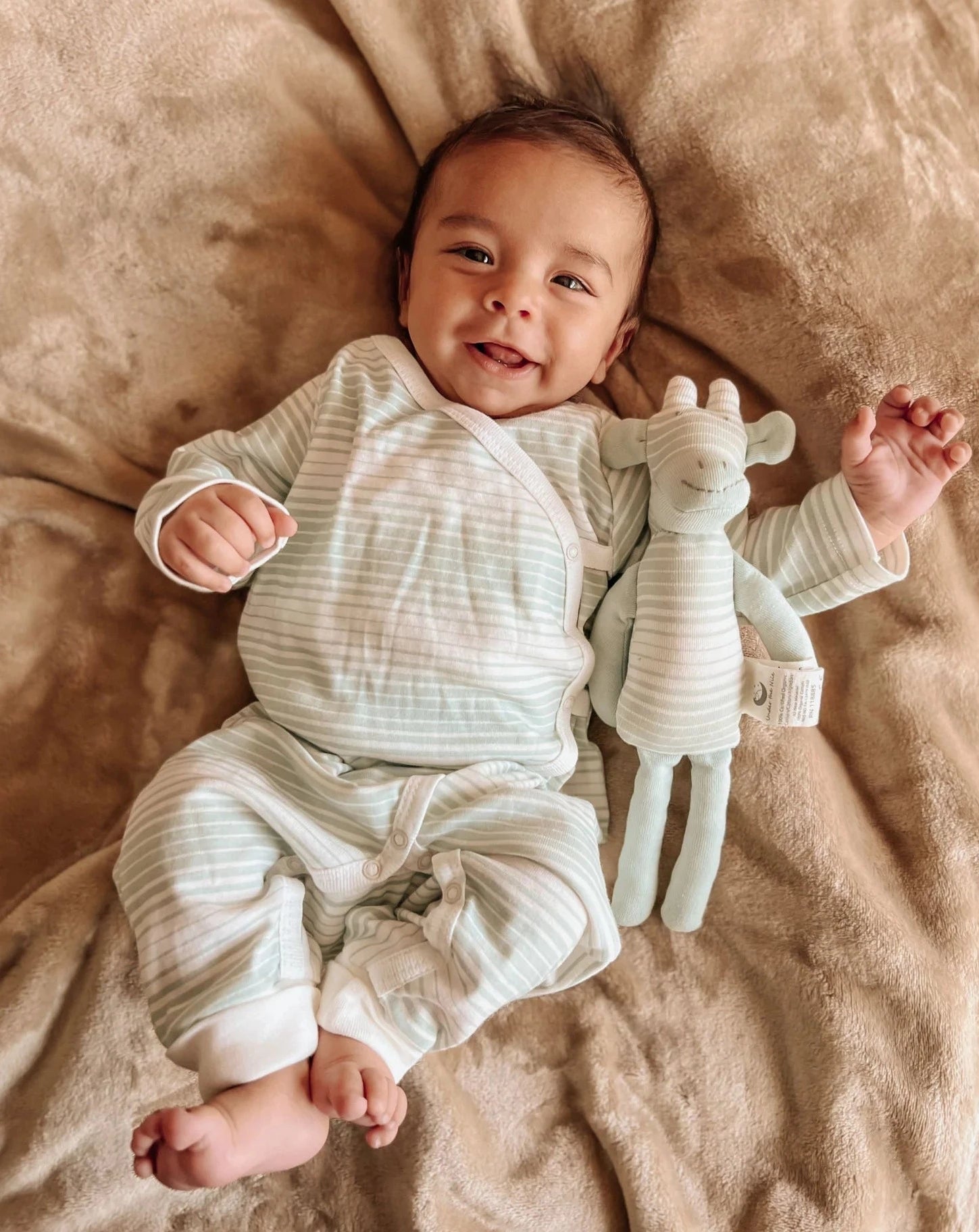 Organic Gigi the Giraffe Lovey Doll Soft Dolls Under the Nile