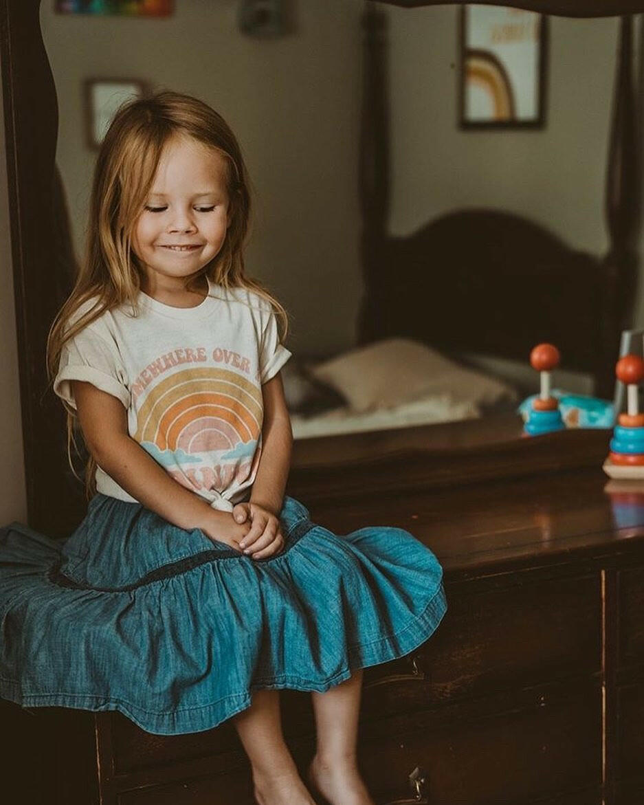 Over the Rainbow Tee Clothing Rivet Apparel Co.