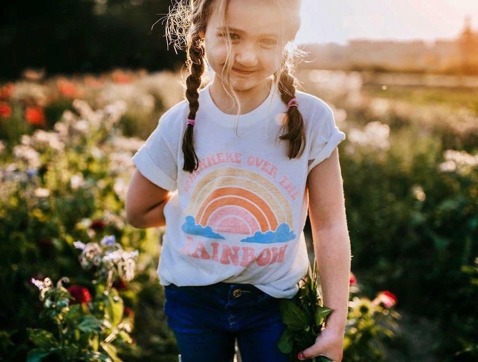 Over the Rainbow Tee Clothing Rivet Apparel Co.