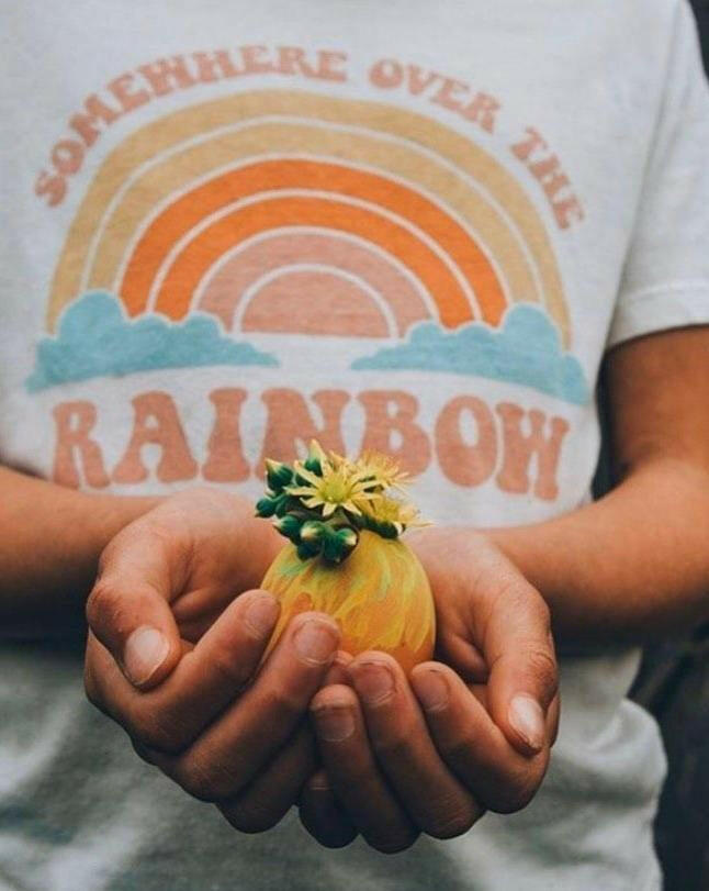 Over the Rainbow Tee Clothing Rivet Apparel Co.