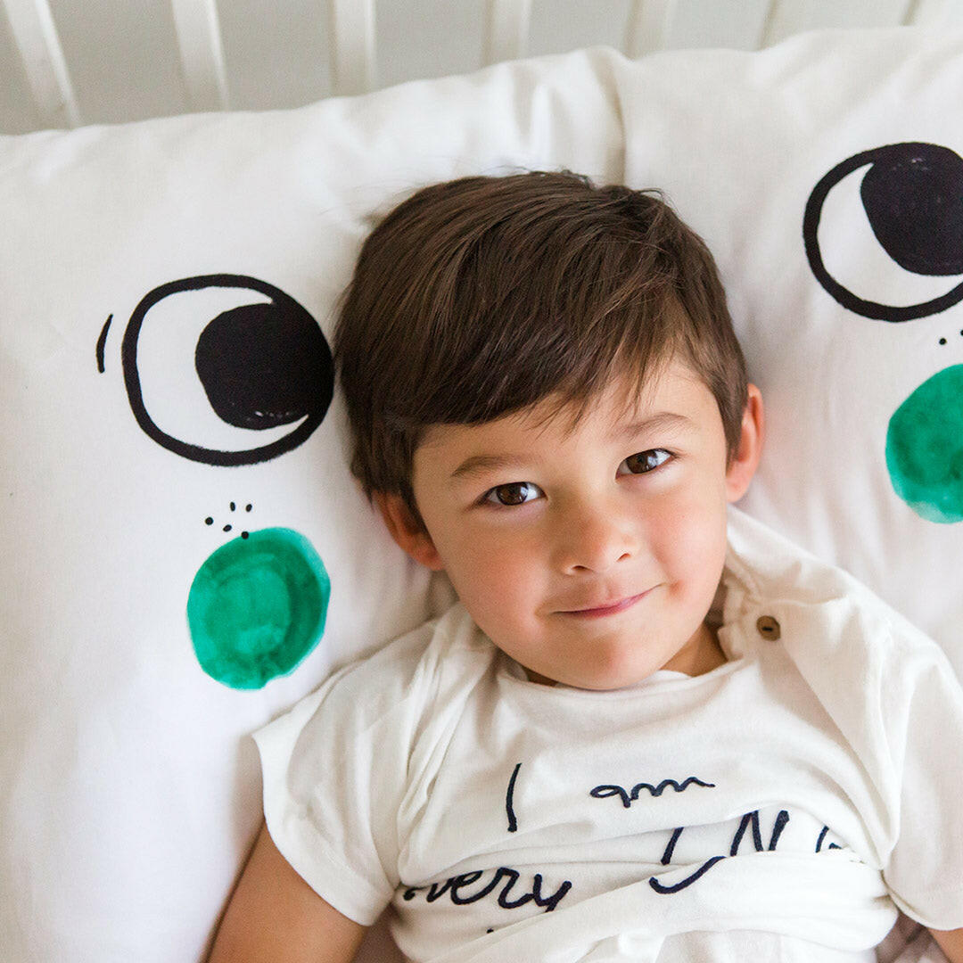 2-pack Happy Faces Standard Size Pillowcases Pillowcase Rookie Humans