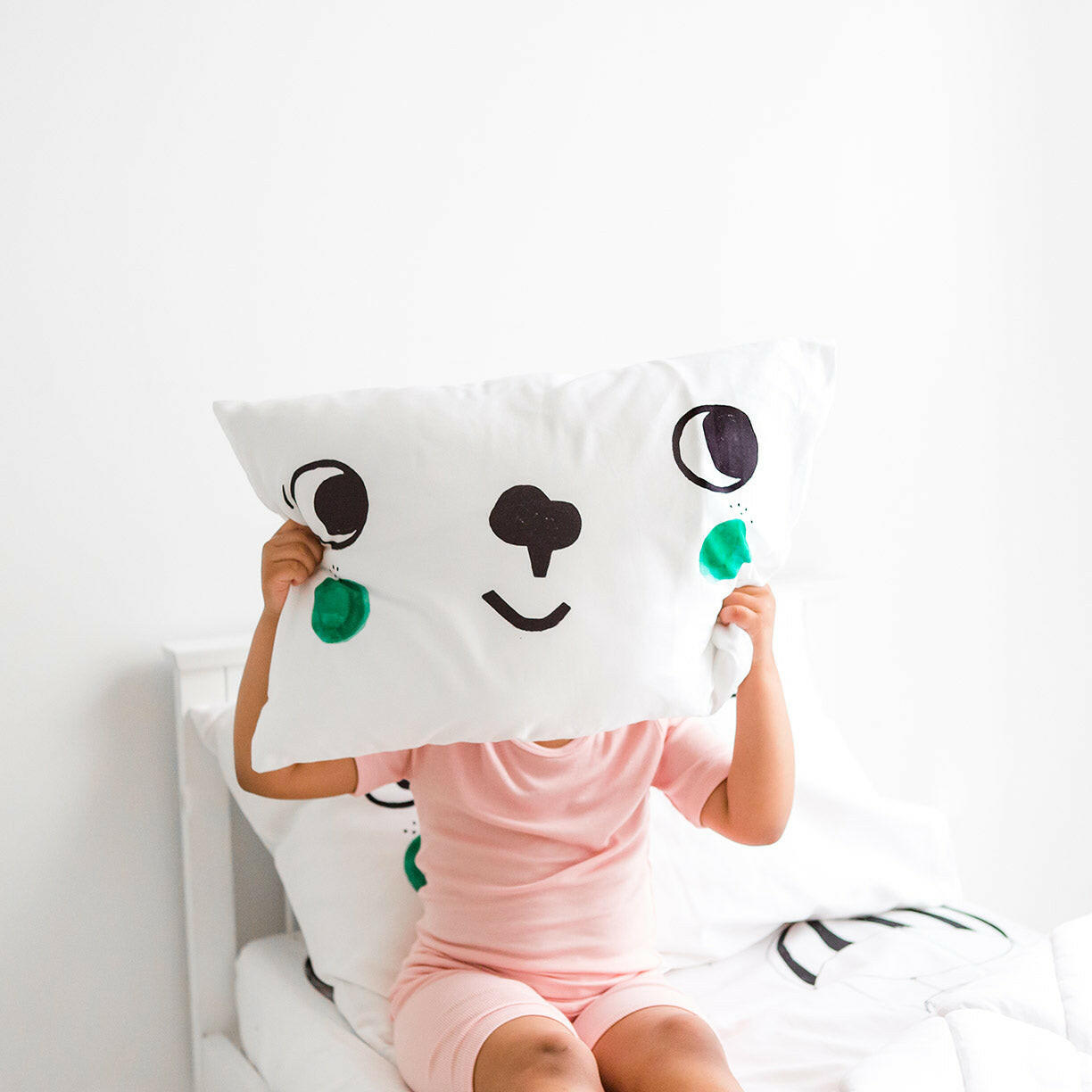2-pack Happy Faces Standard Size Pillowcases Pillowcase Rookie Humans
