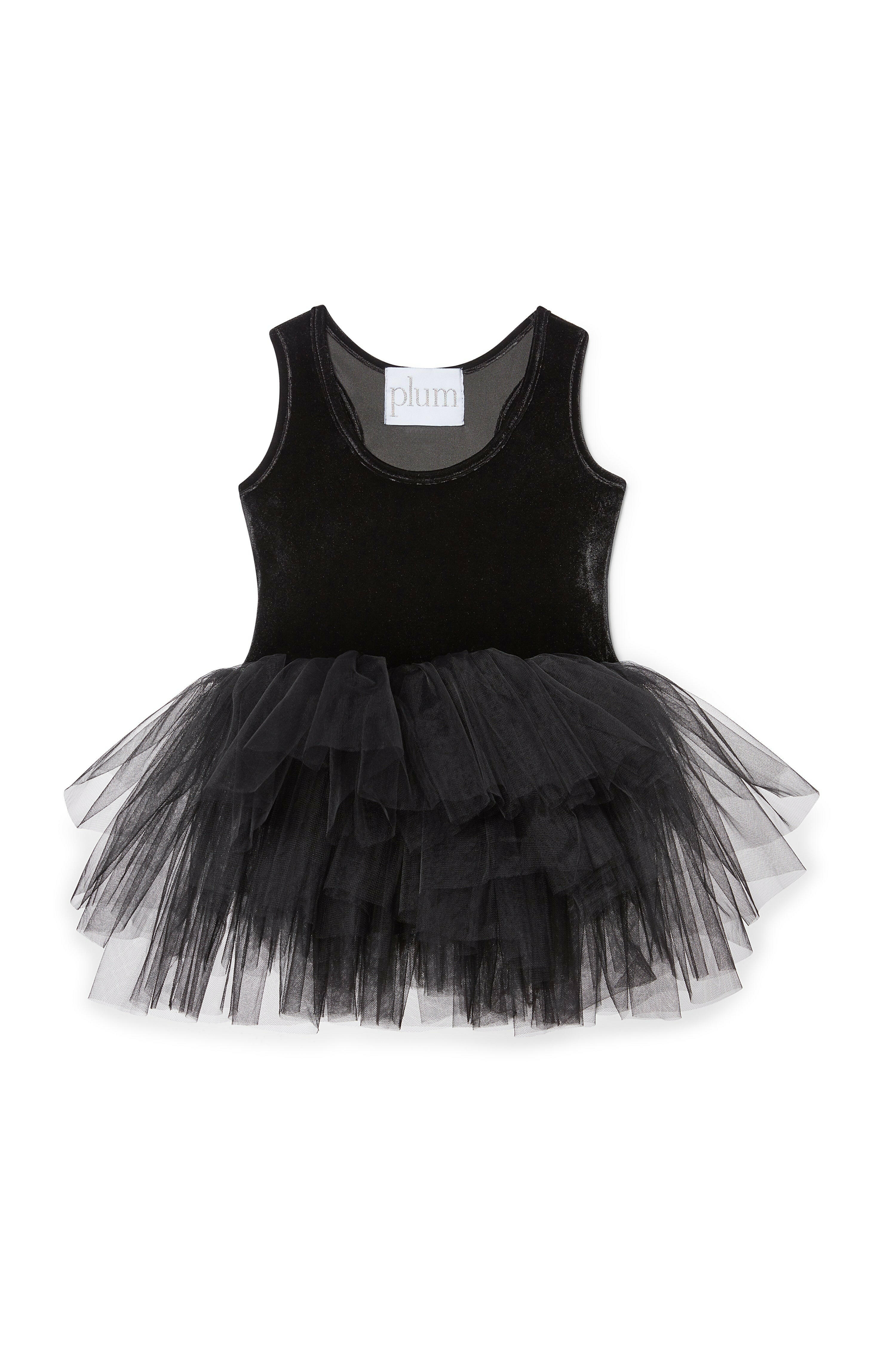 B.A.E. Velvet Tutu Dress Tutus iloveplum 3-6 M Stella Black