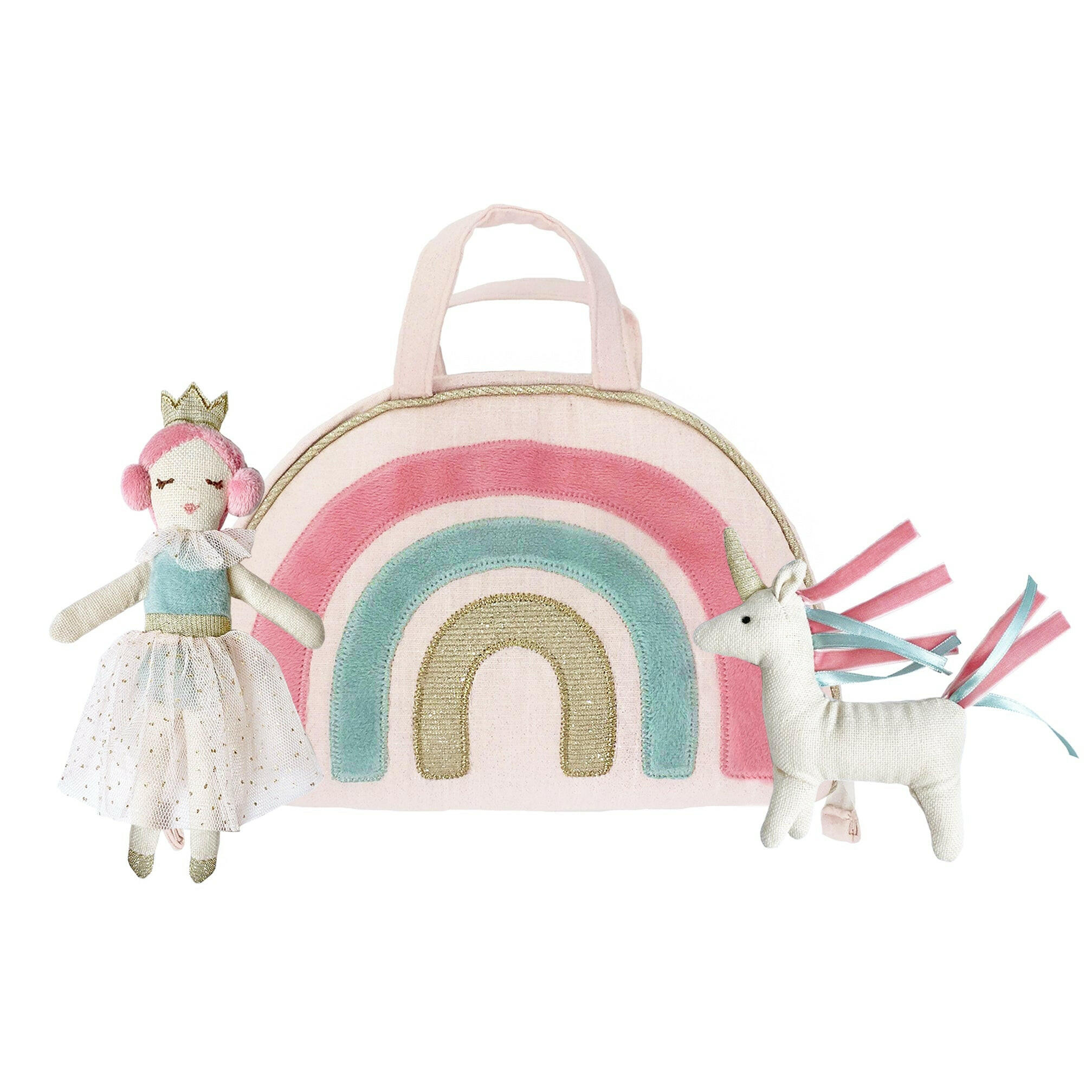 RAINBOW PLAY PURSE & DOLL SET Activity Toy MON AMI