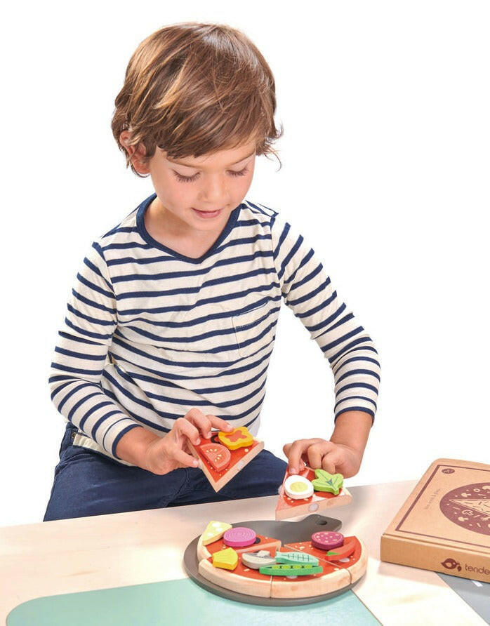Pizza Party Wooden Toys Tender Leaf