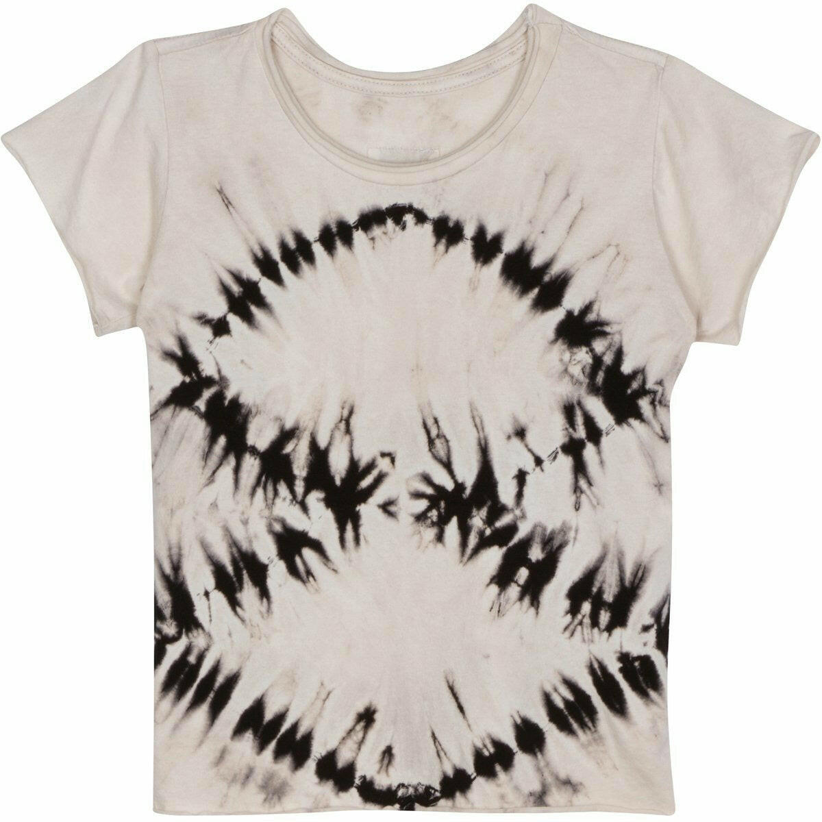 Raw Edge Tee Zebra Light Tees Be Mi Los Angeles