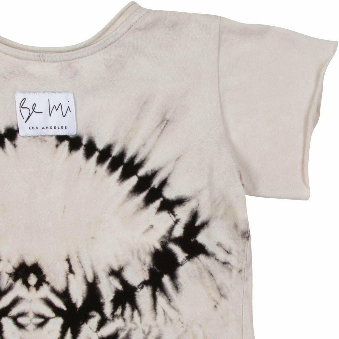 Raw Edge Tee Zebra Light Tees Be Mi Los Angeles