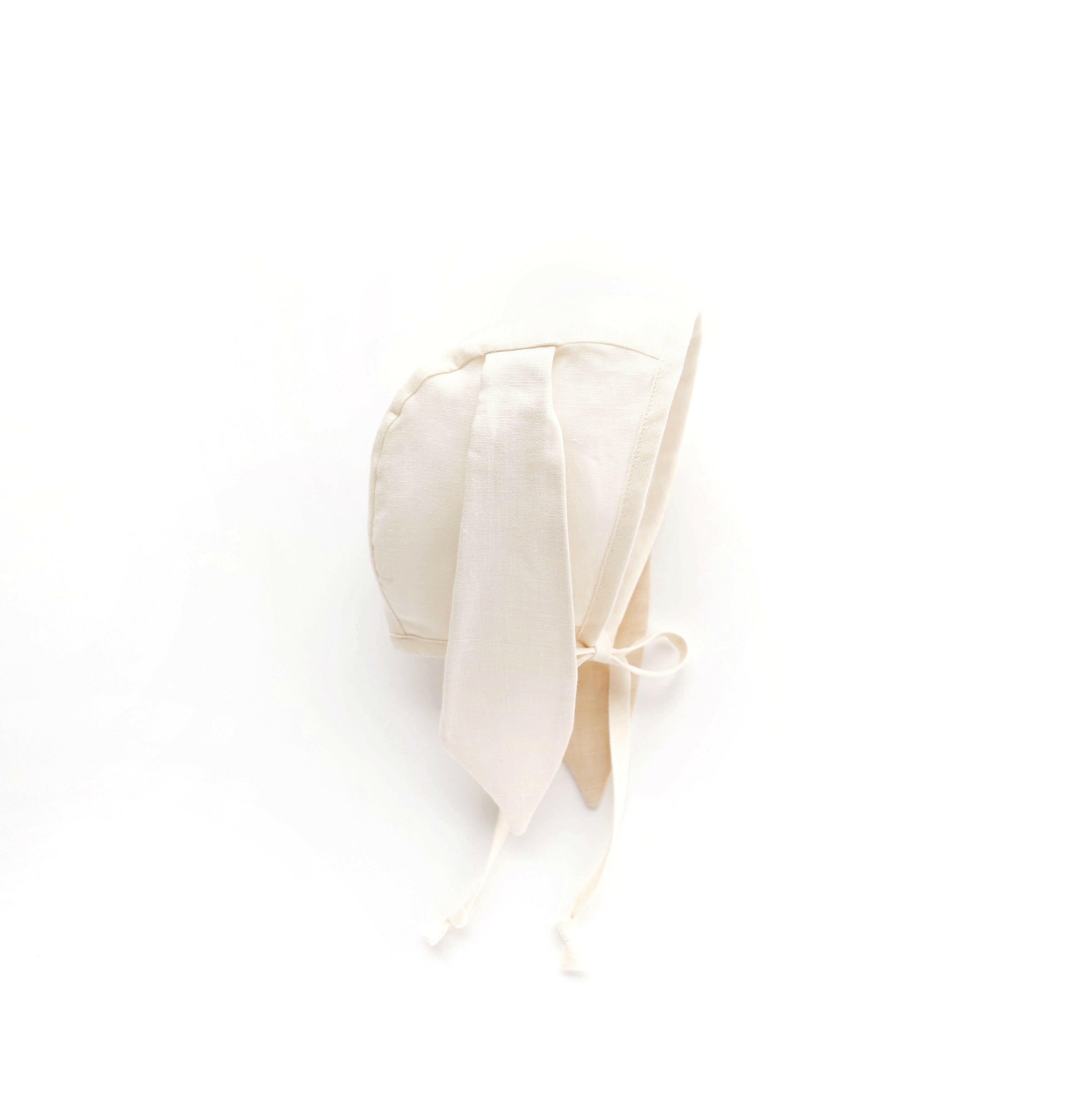 Ivory Bunny Bonnet Cotton-Lined Bonnets Briar Baby®