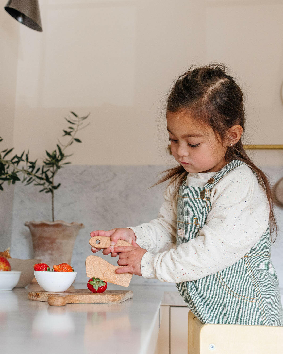 Mini Cutter | Wooden Kids Knife Kitchen Piccalio
