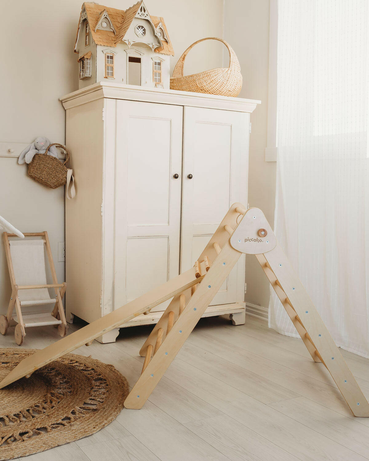 Climber | Pikler Triangle Set Playroom Piccalio