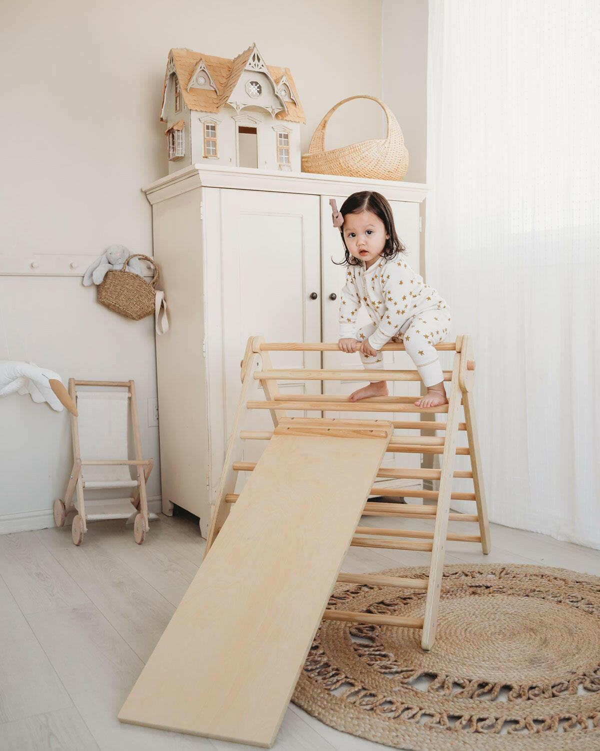 Climber | Pikler Triangle Set Playroom Piccalio