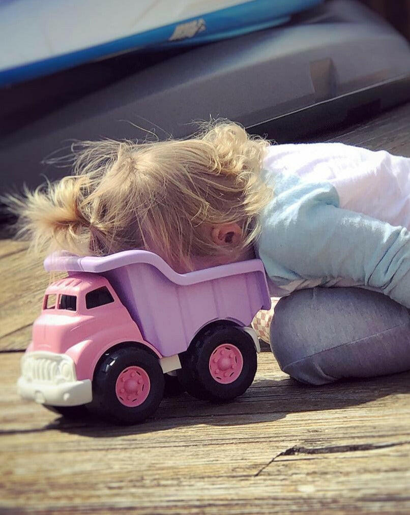 Green Toys Dump Truck Play Vehicles Green Toys Pink + Purple