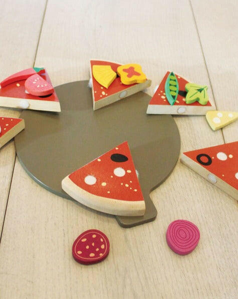 Pizza Party Wooden Toys Tender Leaf