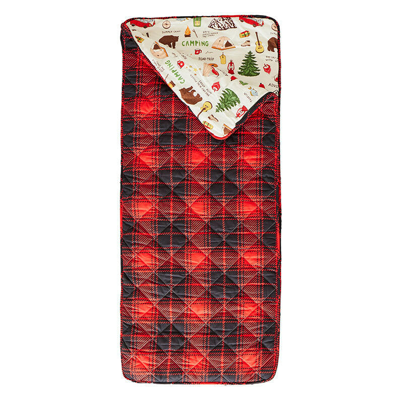 Plaid Sleeping Bag Sleeping Bag Wonder & Wise