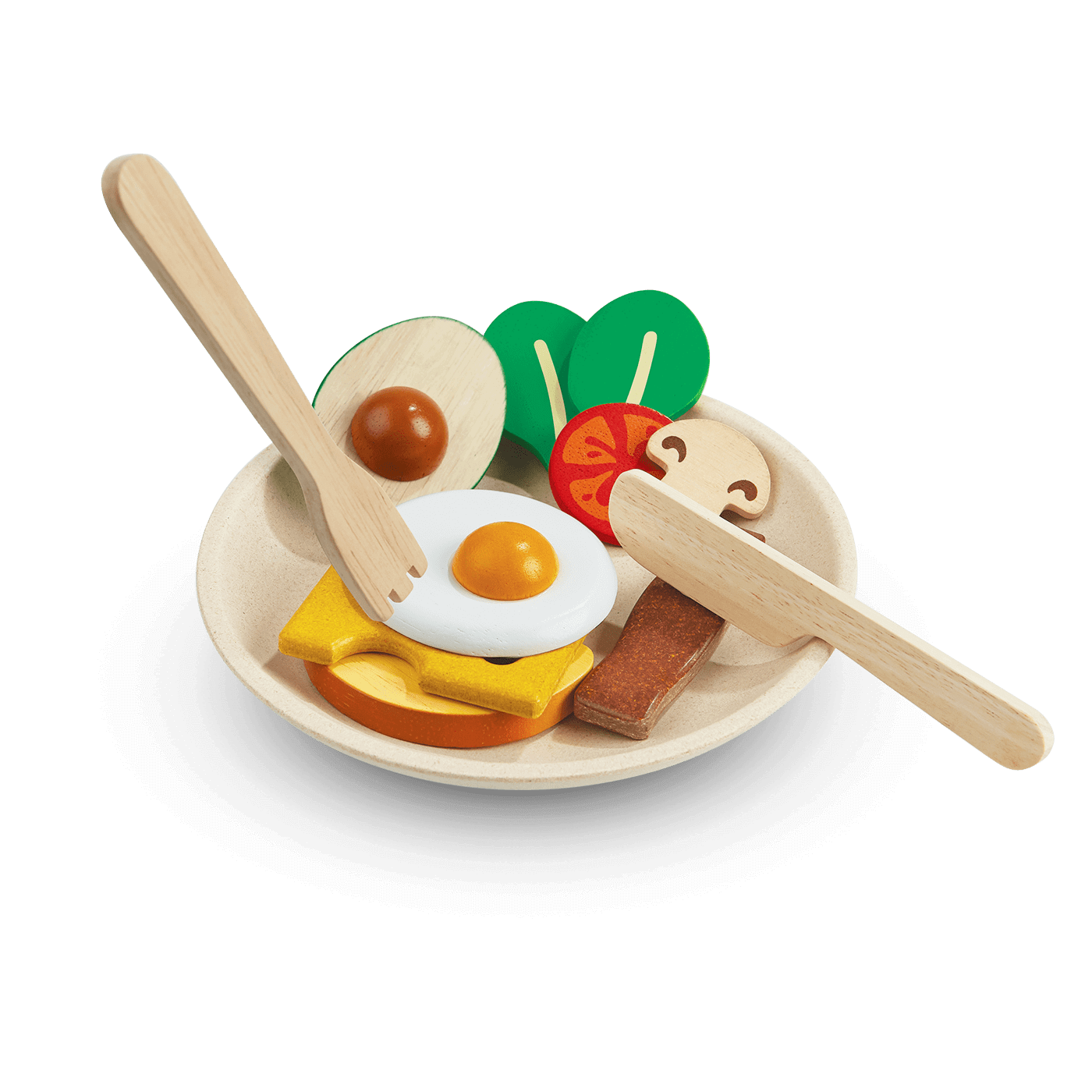 Breakfast Bowl Set Play Food PlanToys