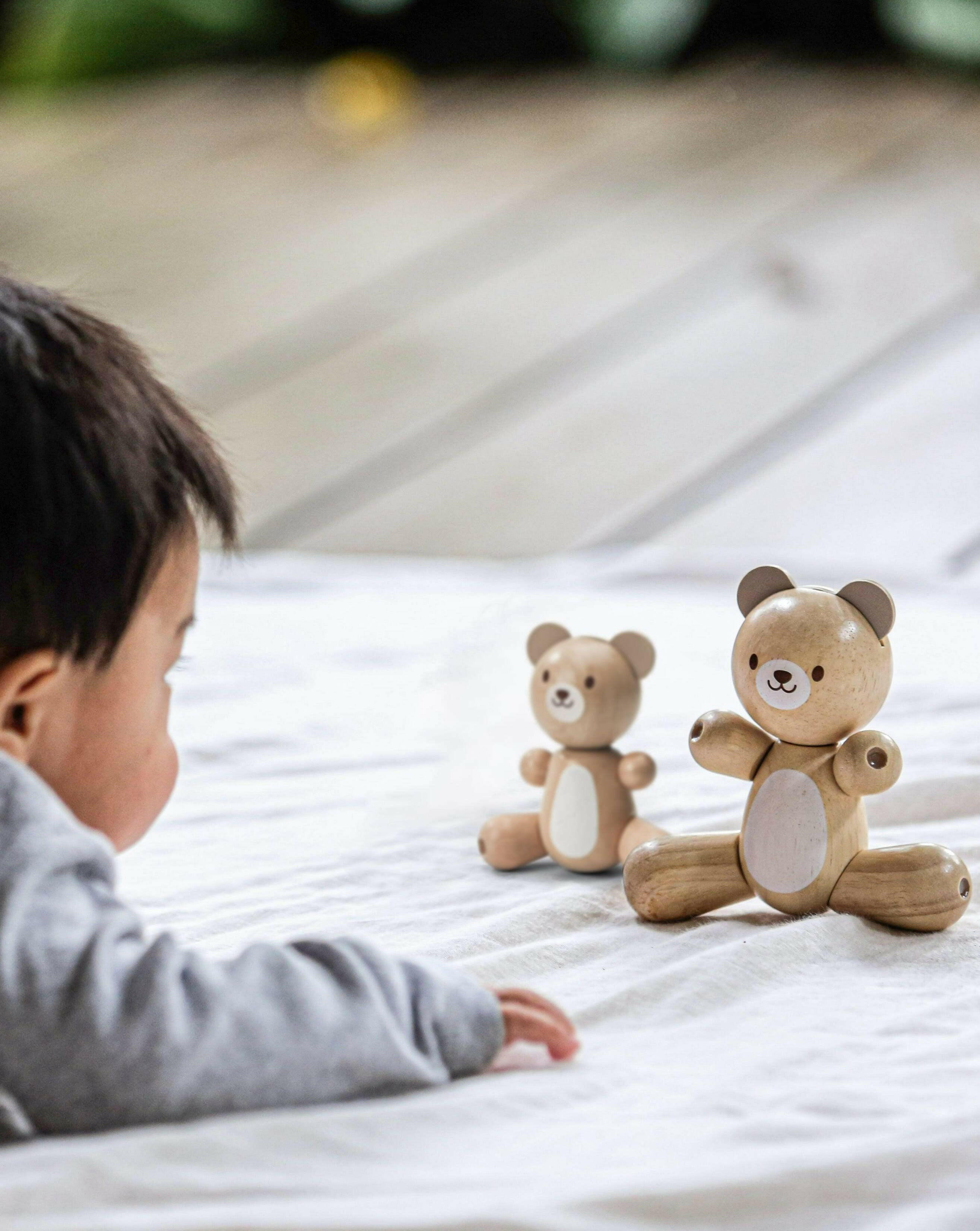 Bear & Little Bear Kids Toys PlanToys